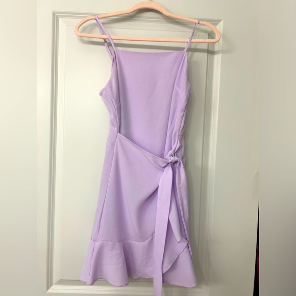 Altar’d State Lilac Wrap Dress Size S - Picture 1 of 2